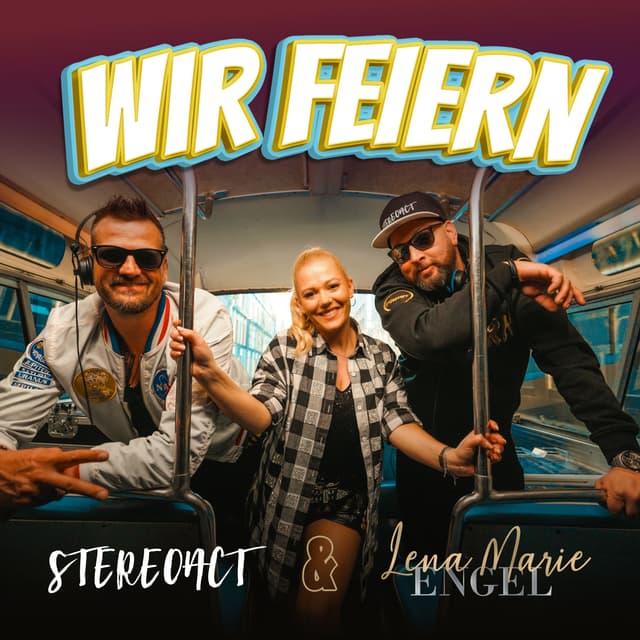 Album cover art for Wir feiern