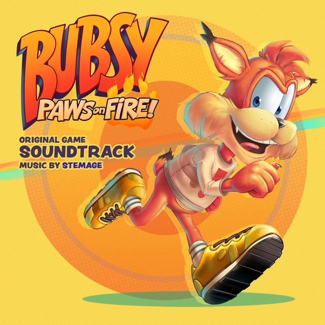 Album cover art for Bubsy: Paws on Fire! Original Game Soundtrack