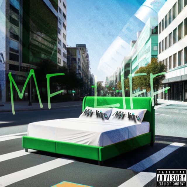 Album cover art for MF LIFE
