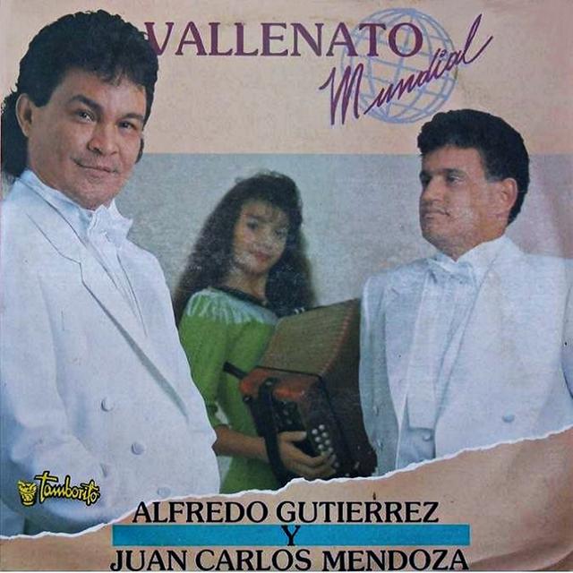 Album cover art for Vallenato mundial