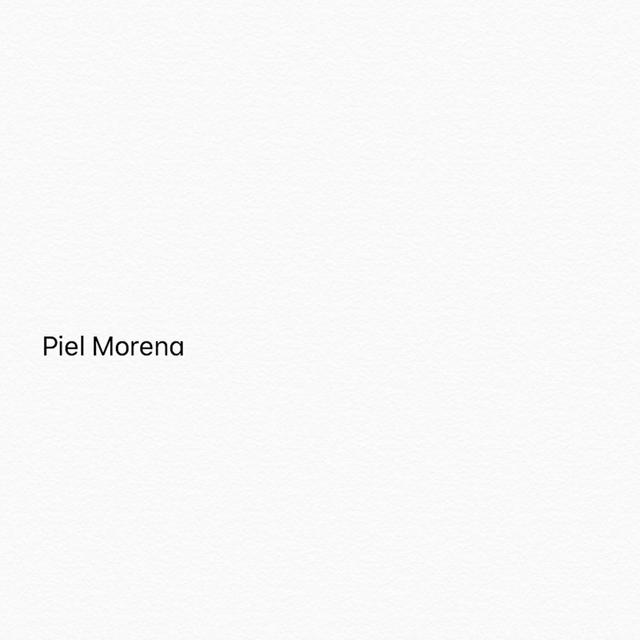 Album cover art for Piel Morena