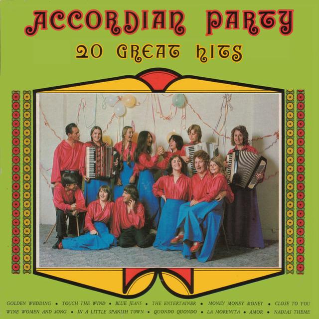 Album cover art for Accordian Party