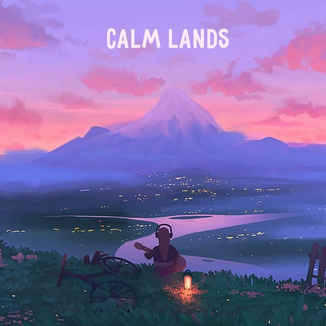 Album cover art for Calm Lands