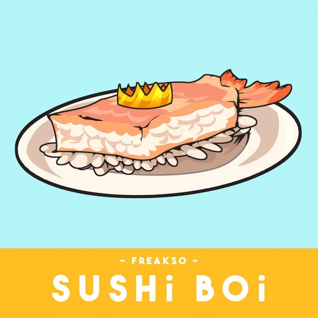 Album cover art for Sushi Boi