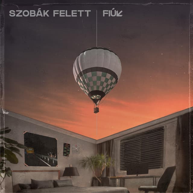 Album cover art for Szobák felett