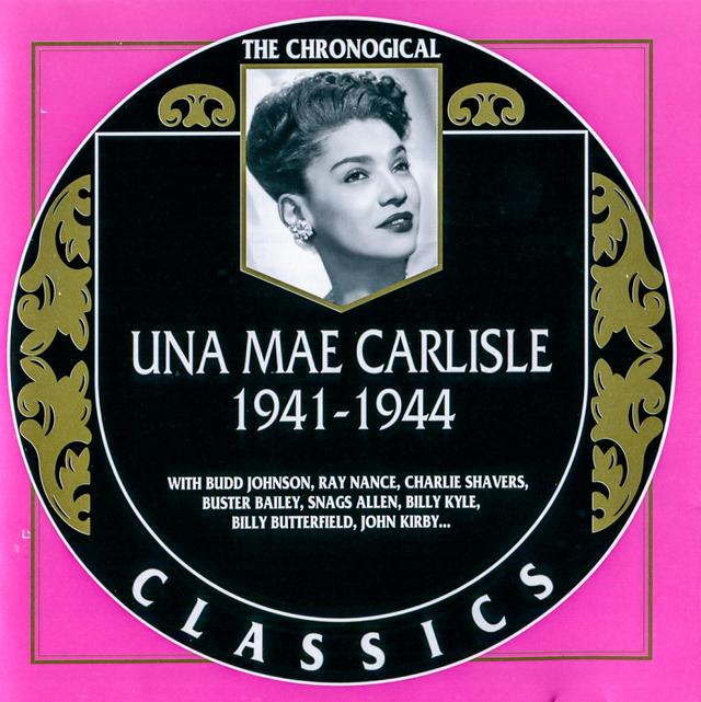Album cover art for Una Mae Carlisle : 1941-1944