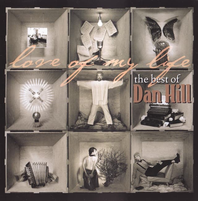 Album cover art for Love of My Life: The Best of Dan Hill