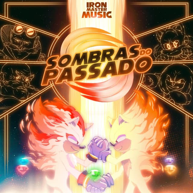 Album cover art for Sombras do Passado | Sonic 3: O Filme