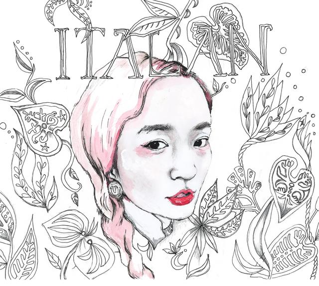 Album cover art for ITALAN