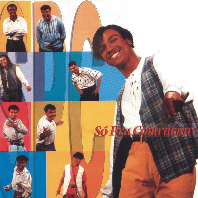 Album cover art for Só Pra Contrariar