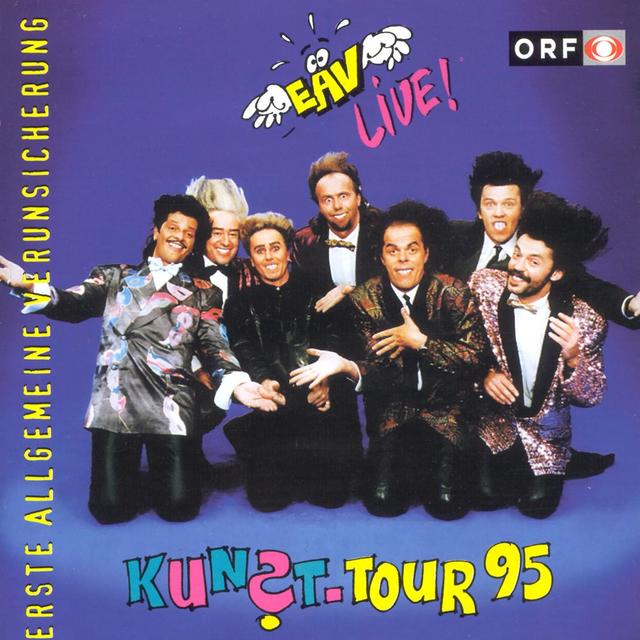 Album cover art for Kunst-Tour 95 - Live