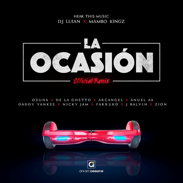 Album cover art for La Ocasión