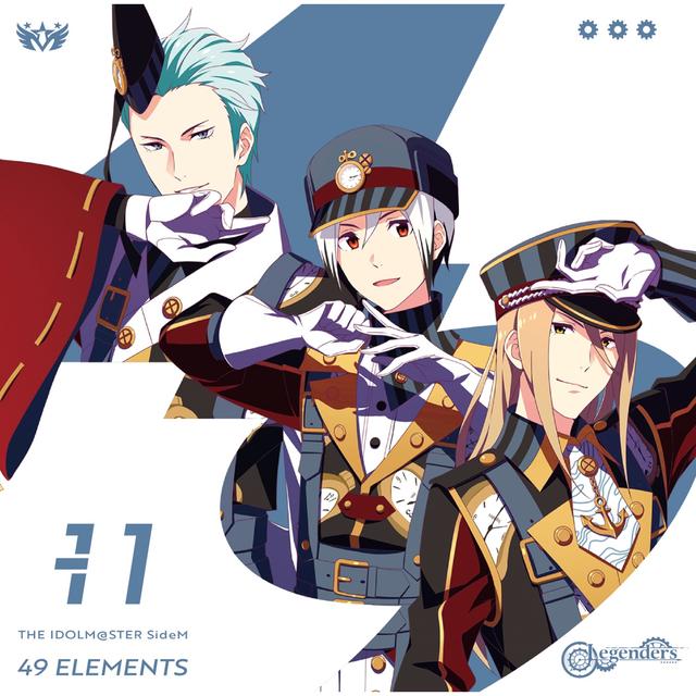 Album cover art for THE IDOLM@STER SideM 49 ELEMENTS -11 Legenders