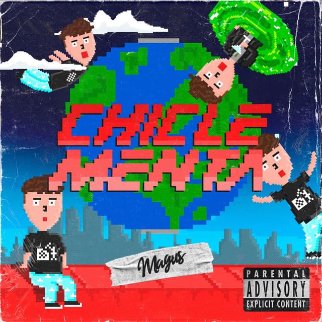 Album cover art for CHICLE DE MENTA