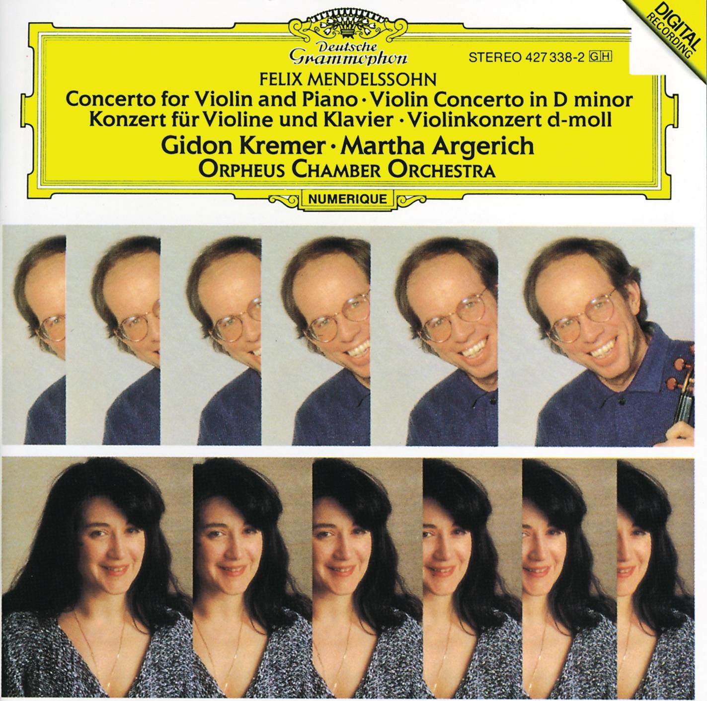 Mendelssohn: Concerto for Violin & Piano - Violin Concerto