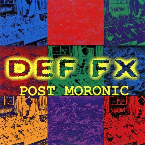 Album cover art for Post Moronic
