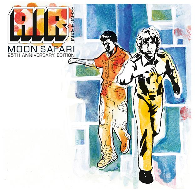 Album cover art for Moon Safari