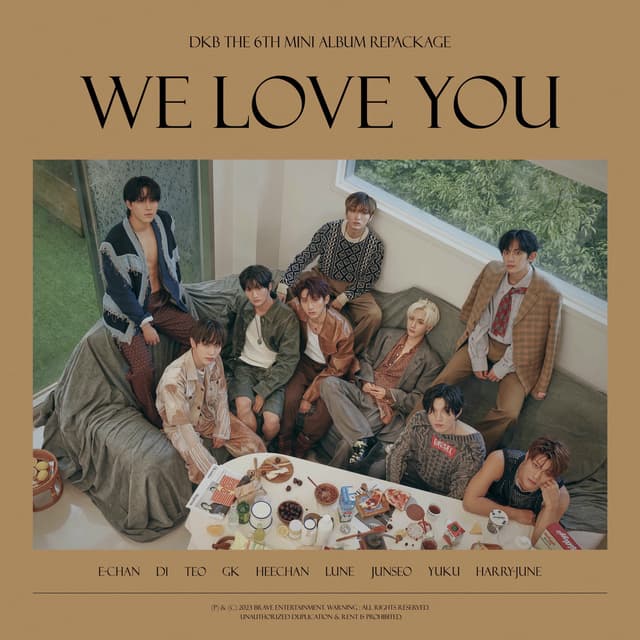 Album cover art for We Love You