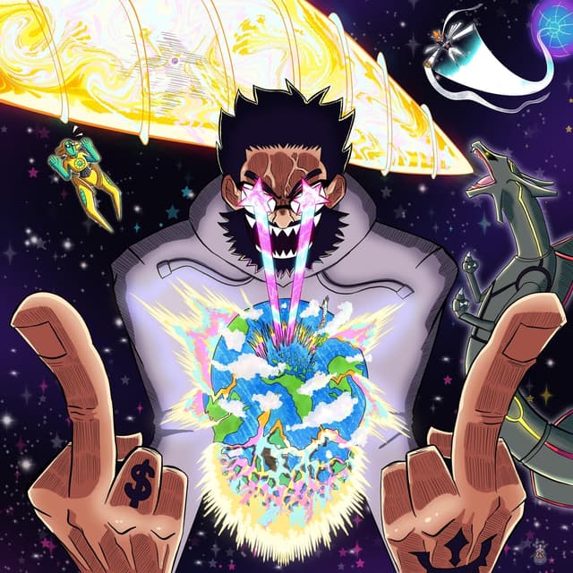 Album cover art for Shiny World!