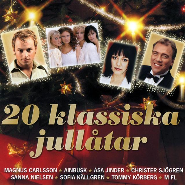 Album cover art for 20 Klassiska Jullåtar