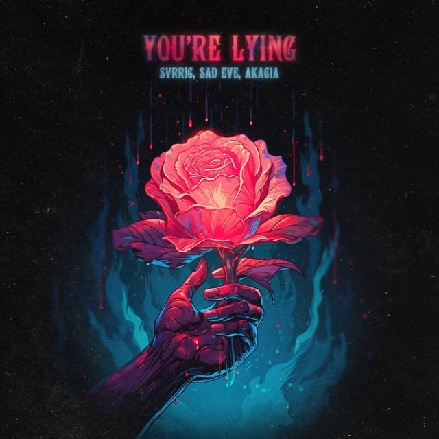 Album cover art for You’re Lying