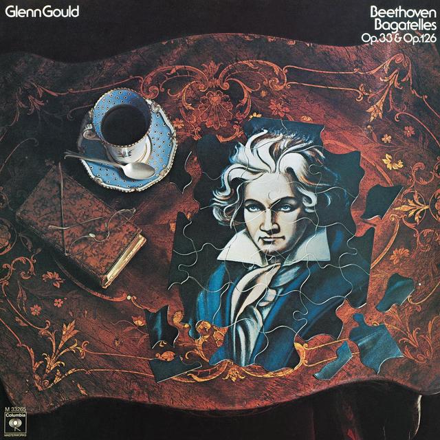 Album cover art for Beethoven: Bagatelles, Op. 33 & Op. 126