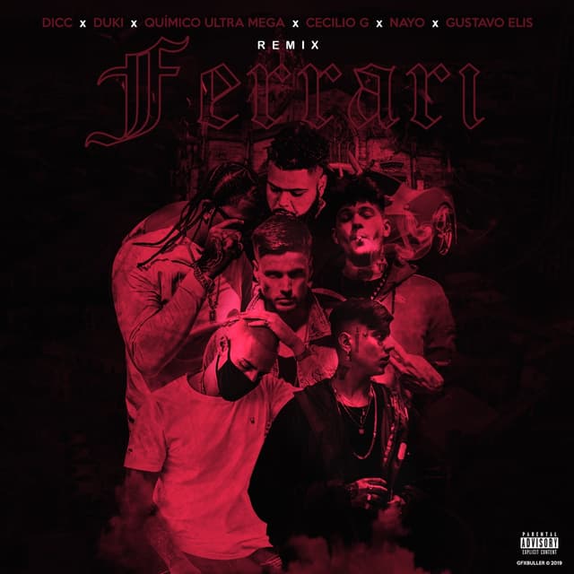 Album cover art for Ferrari (Remix) (feat. Gustavo Elis & Nayo)