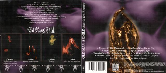 Album cover art for Born of the Flickering