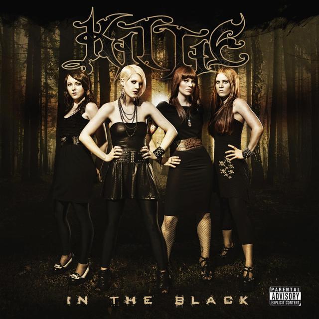Album cover art for In the Black