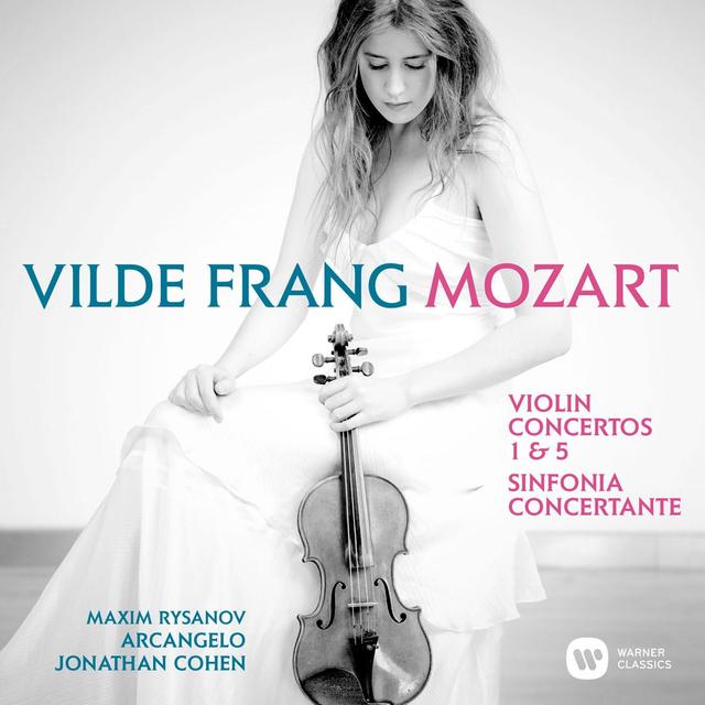 Album cover art for Mozart: Violin Concertos Nos 1, 5 & Sinfonia concertante
