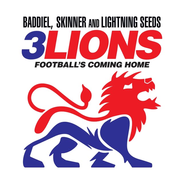 Album cover art for Three Lions (It's Coming Home for Christmas)