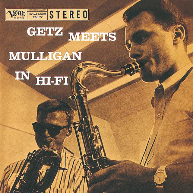 Album cover art for Getz Meets Mulligan in Hi-Fi