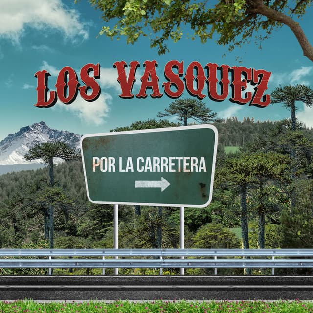 Album cover art for Por la Carretera