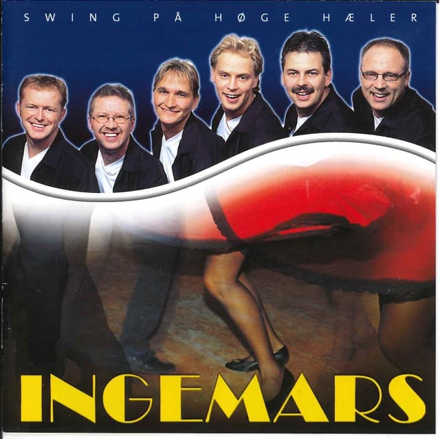 Album cover art for Swing på høge hæler