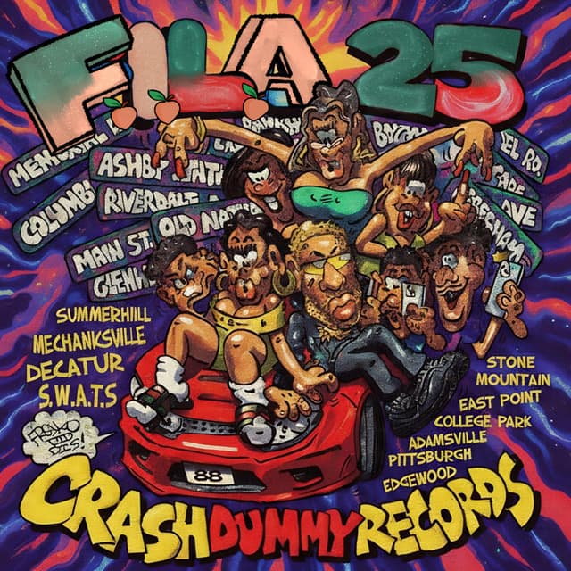 Album cover art for F.I.L.A 25 (Forever I Love Atlanta)