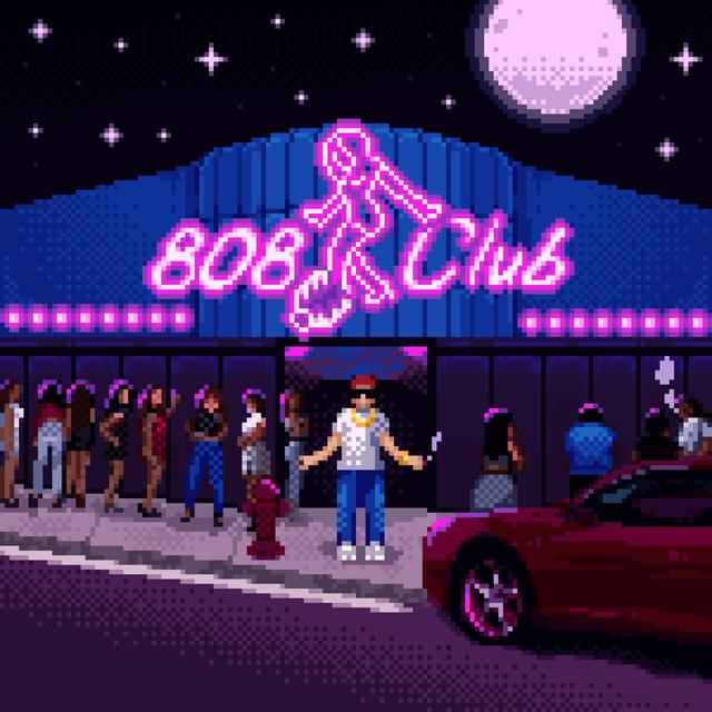 Album cover art for 808 CLUB