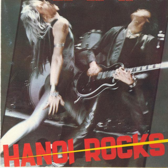 Album cover art for Bangkok Shocks, Saigon Shakes, Hanoi Rocks