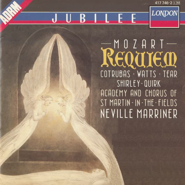Album cover art for Mozart : Requiem
