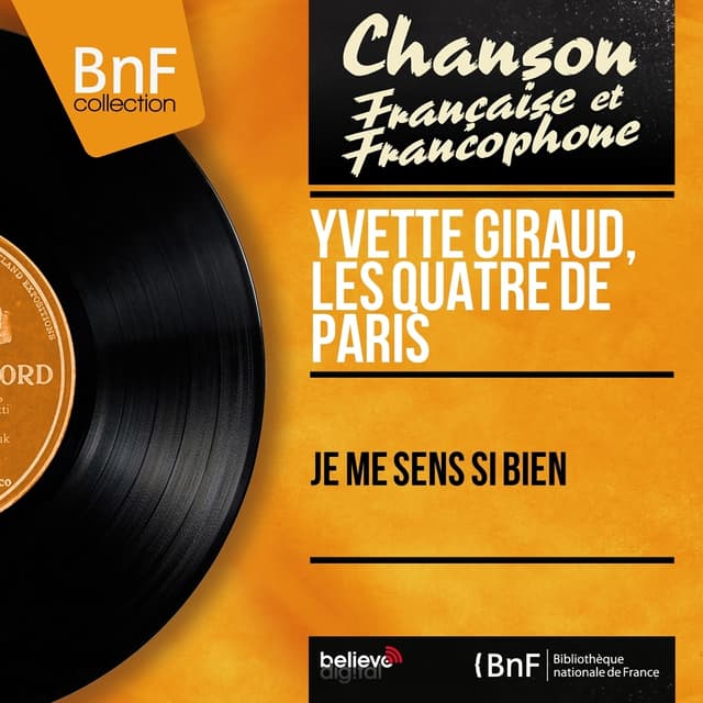 Album cover art for Je Me Sens Si Bien