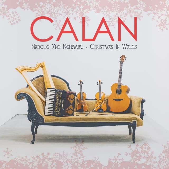 Album cover art for Nadolig yng Nghymru - Christmas in Wales