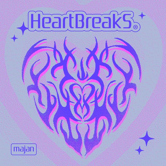 Album cover art for Heartbreaks