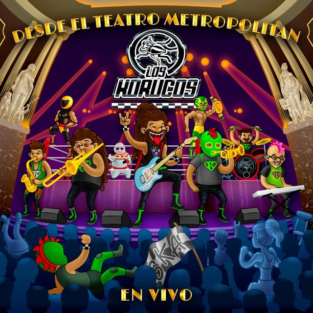 Album cover art for Desde el Teatro Metropolitan: En vivo