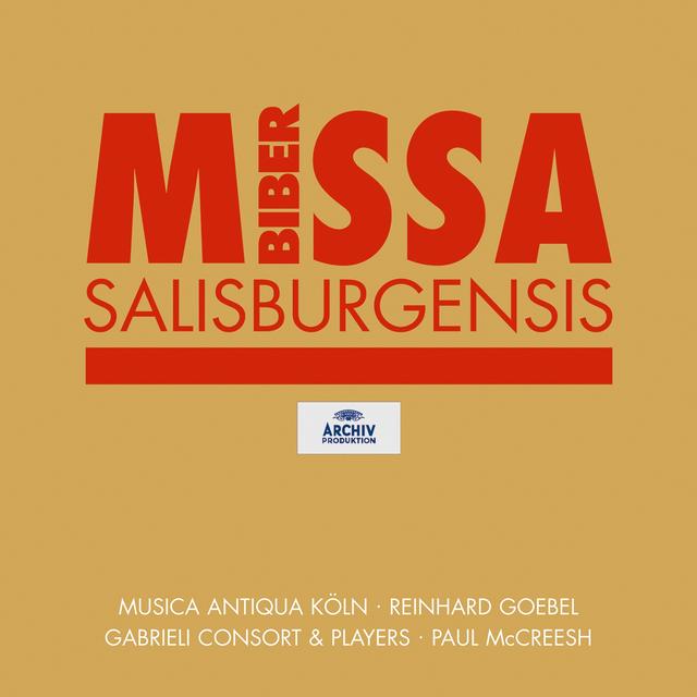 Album cover art for Biber: Missa Salisburgensis