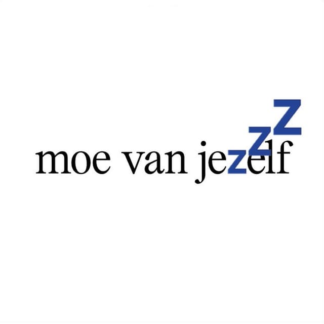 Album cover art for Moe van jezelf
