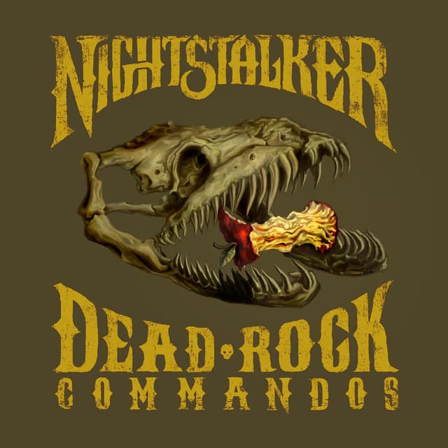 Album cover art for Dead Rock Commandos