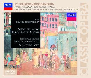Album cover art for Verdi: Simon Boccanegra