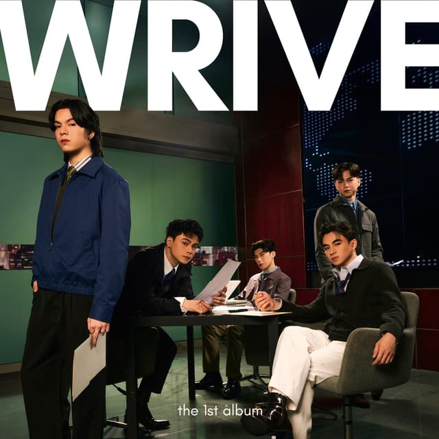 Album cover art for WRIVE
