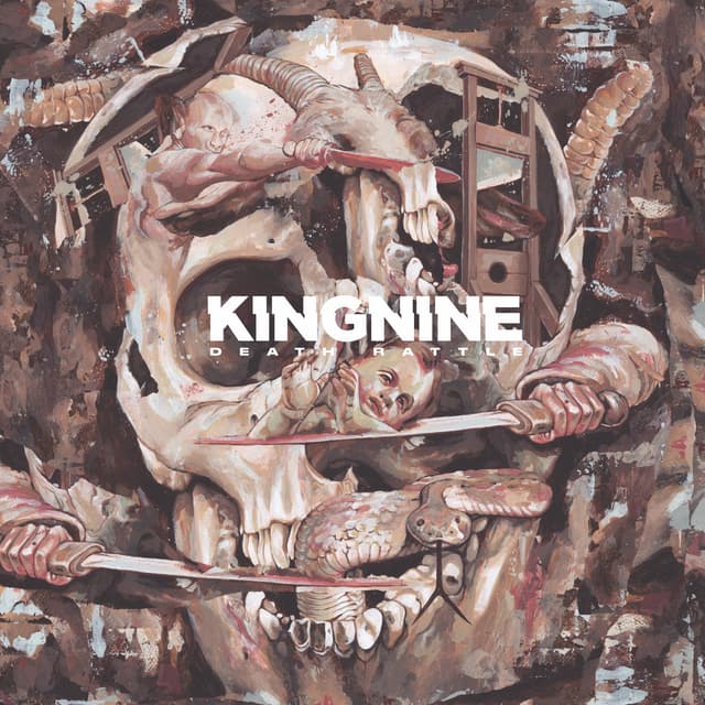 Album cover art for Death Rattle