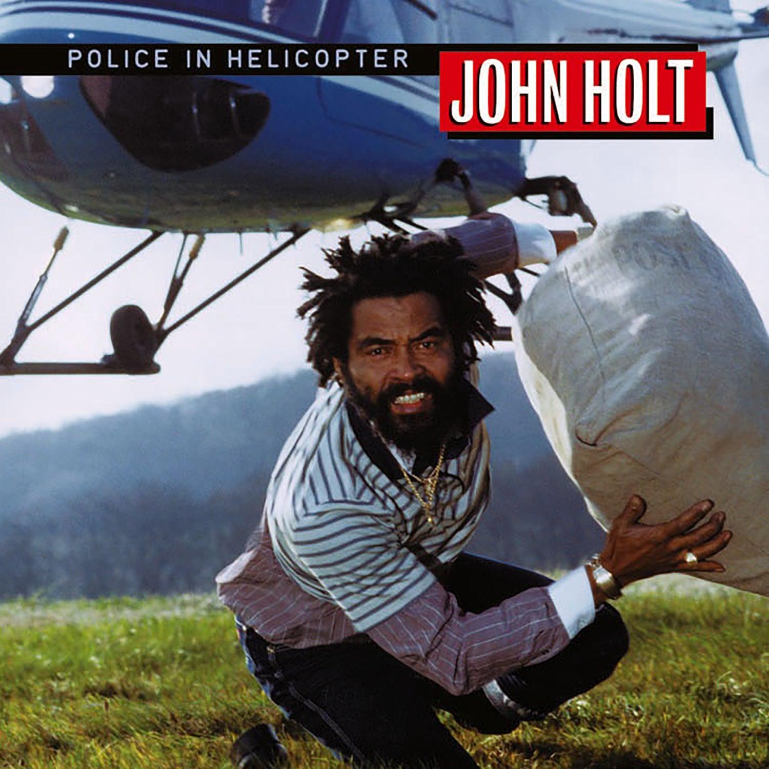 Police in Helicopter