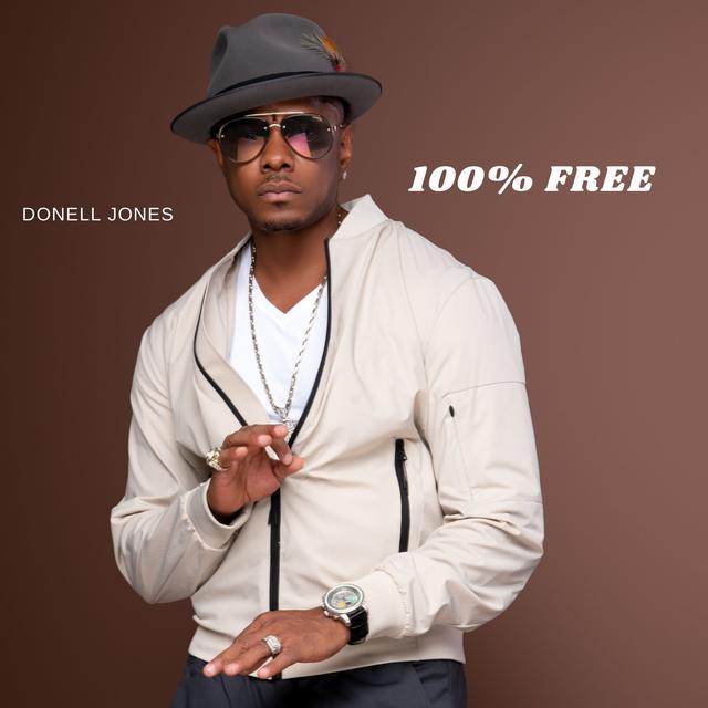 Album cover art for 100% Free